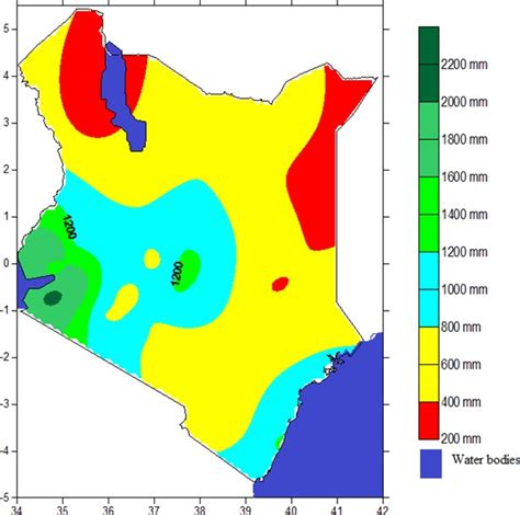 kenya rainfall data download